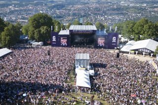 Grosse affluence au Festival du Gurten: trois jours sur cinq affichaient complet.